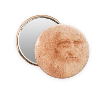 Miroir de poche,  Ø 80 mm, Da vinci, Autoportrait