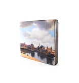 Masters-on-wood, Vue de Delft, Vermeer, 230x195 mm