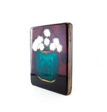 Meister-auf-Holz, Mankes, Chrysanthemen im Ingwerglas, 240 x 195 mm Meister-auf-Holz, Mankes, Chrysanthemen im Ingwerglas, 240 x 195 mm