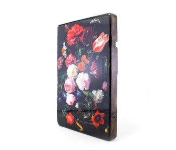 Masters-on-wood, Stilleven met Bloemen - Jan Davidsz de Heem