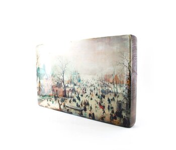 Masters-on-wood, Paisaje de invierno, Avercamp