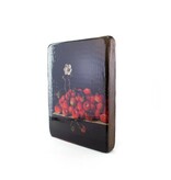 Masters-on-wood, Coorte , Aardbeien met bloem, 240 x 195mm