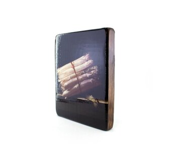 Masters-on-wood, Stilleven met asperges - Adriaen Coorte