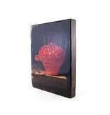 Masters-on-wood, Stilleven met kom aardbeien, Coorte, 240 x 195mm