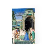 Masters-on-wood, Aanbidding van de herders, Marmitta, 300 x 195mm