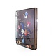 Masters-on-wood, Delfter blaue Vase mit Blumen und Muscheln, B. vd  Ast