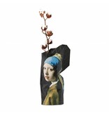 Paper Vase, Vermeer, Girl with the pearl earring Paper Vase, Vermeer, Girl with the pearl earring