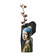 Vase en papier, Vermeer, Boucle d'oreille fille à la perle