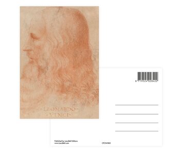 Carte postale, Da vinci, Autoportrait