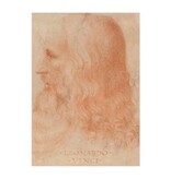 Ansichtkaart, Da vinci, Zelfportret