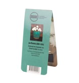 Magnetische Boekenlegger, Mankes-Gemberpot met chrysanten Magnetische Boekenlegger, Mankes-Gemberpot met chrysanten