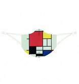 Mouth mask, Mondrian