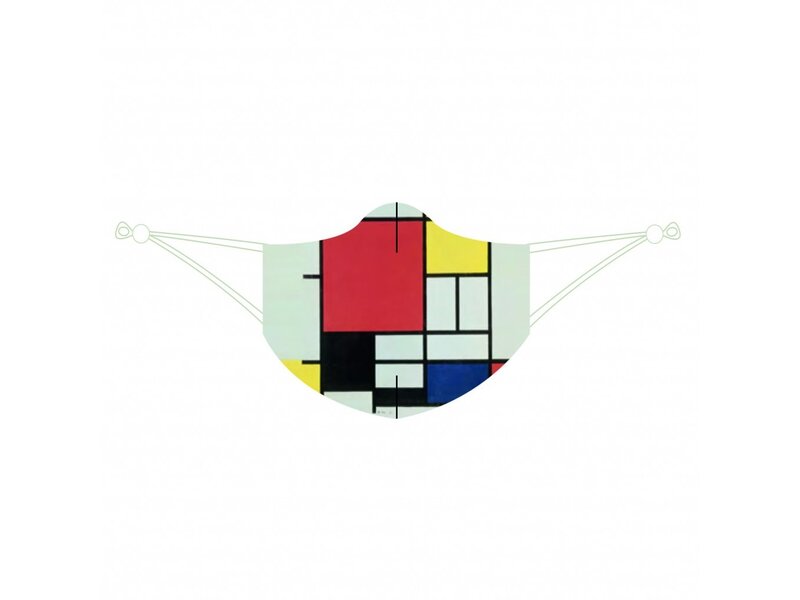 Mond kapje, Mondriaan
