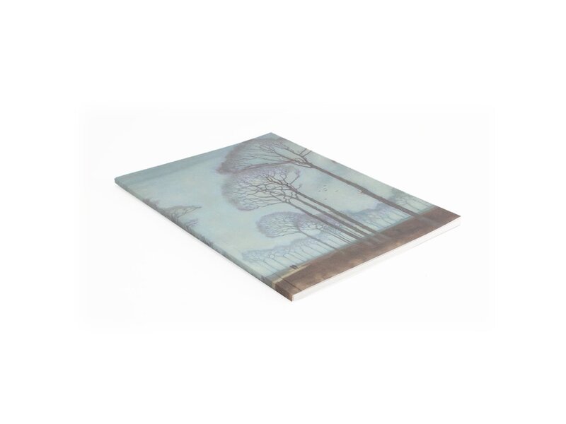 Artist Journal, Jan Mankes, Row of trees