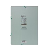 Paper file folder with elastic closure, Mankes, Row of Trees