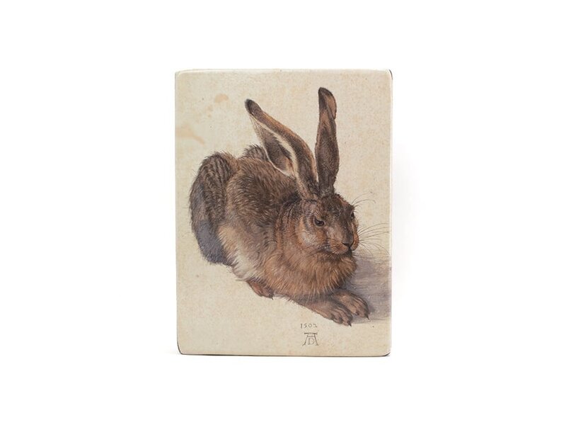 Maestros en madera, Dürer, liebre, 265 x 195mm
