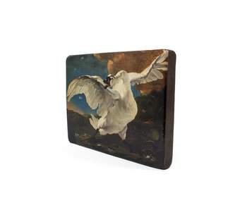 Masters-on-wood, De bedreigde zwaan, Asselijn