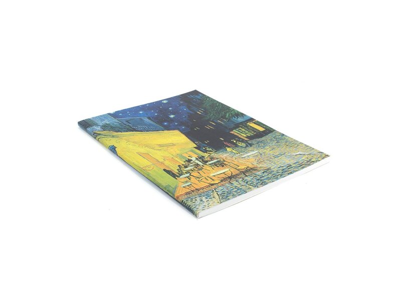 Cahier d'artiste, Terrasse du café le soir, Van Gogh