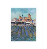 Diario del artista, Vista de Saintes-Maries-de-la-Mer, Van Gogh