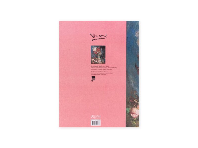 Cahier d'artiste, Nature morte aux fleurs et roses des champs, Van Gogh
