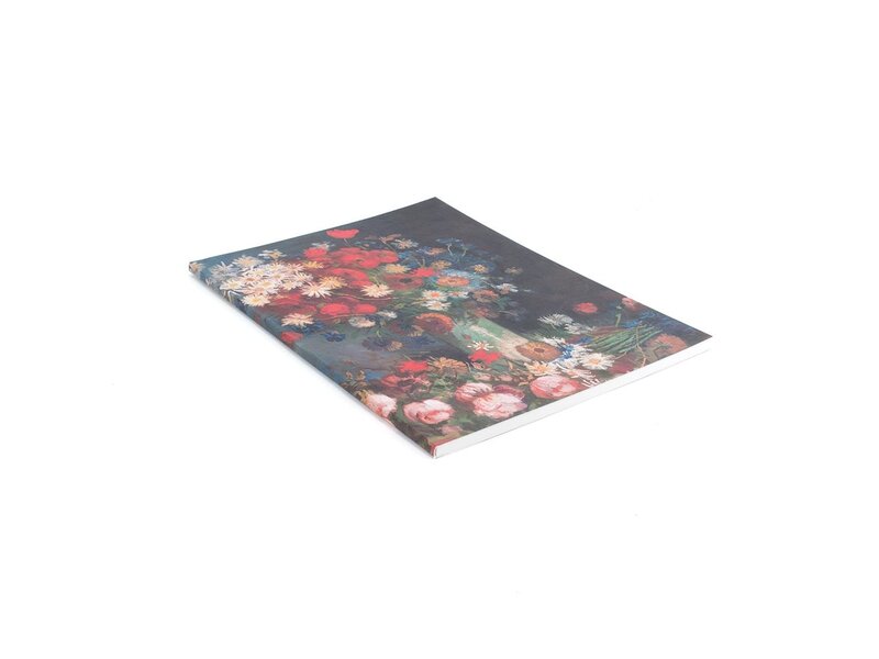Cahier d'artiste, Nature morte aux fleurs et roses des champs, Van Gogh