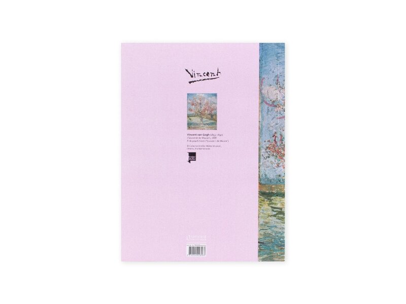 Artist Journal, Souvenir de Mauve, peach tree, Vincent van Gogh