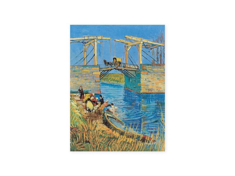 Schetsboek ,  Brug te Arles, Van Gogh