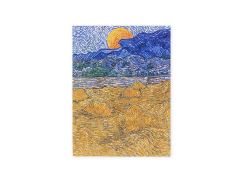 Künstlerjournal,  Landschaft mit Weizengarben, Van Gogh