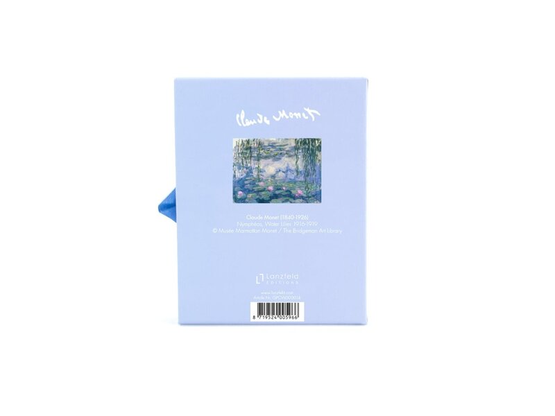 Lot de 2 jeux de cartes, Monet, Nymphéas