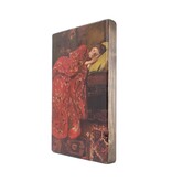 Maestros en madera, Breitner, Chica en kimono rojo,  300 x  195 mm