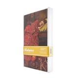 Maestros en madera, Breitner, Chica en kimono rojo,  300 x  195 mm