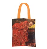 Bolsa de algodón Luxe, Breitner, Chica en kimono rojo Bolsa de algodón Luxe, Breitner, Chica en kimono rojo
