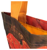 Bolsa de algodón Luxe, Breitner, Chica en kimono rojo Bolsa de algodón Luxe, Breitner, Chica en kimono rojo