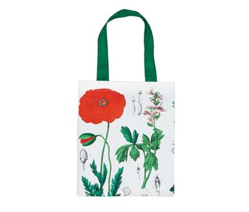 Sac en coton Luxe, Coquelicot, Hortus Botanicus