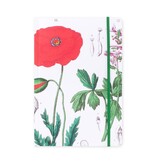 Softcover-Notizbuch, A5, Mohn, Hortus Botanicus