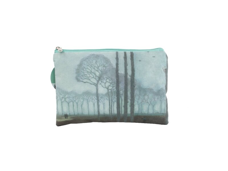 Trousse / trousse à maquillage,  Jan Mankes, Rangée d'arbres