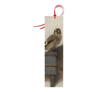 Marcapaginas clásico,   El jilguero, Carel Fabritius
