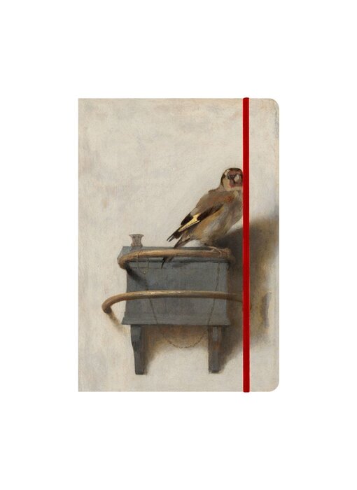 Carnet à couverture souple, A5,  Le Chardonneret, Carel Fabritius