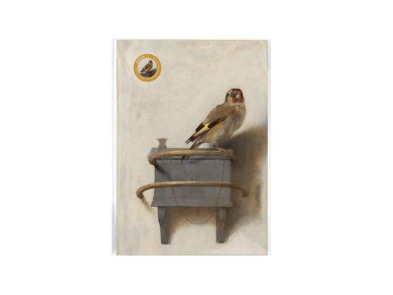 Reproduction A4,  Le Chardonneret, Carel Fabritius