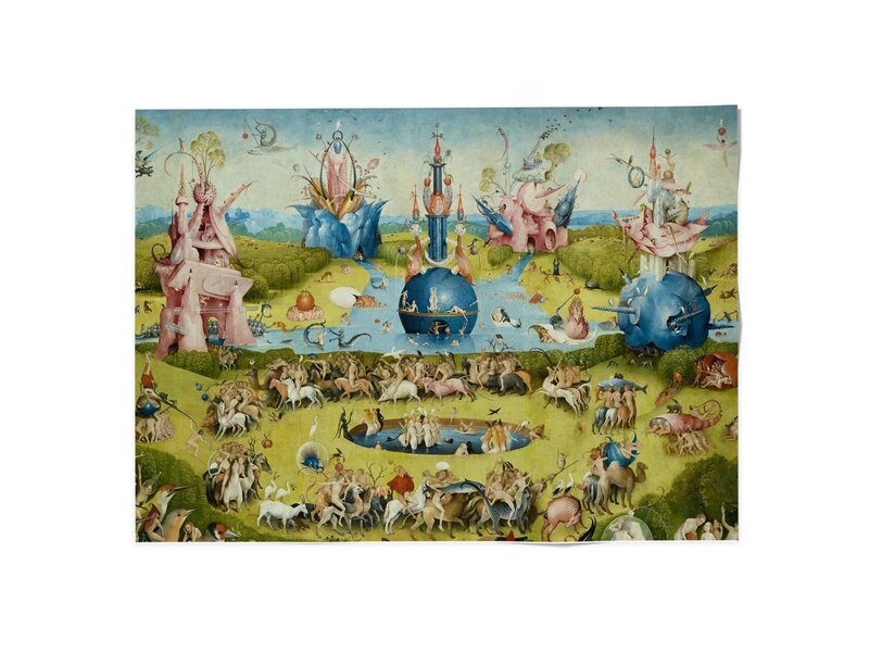 Poster 50x70,Jheronimus Bosch, Garten der irdischen Freuden