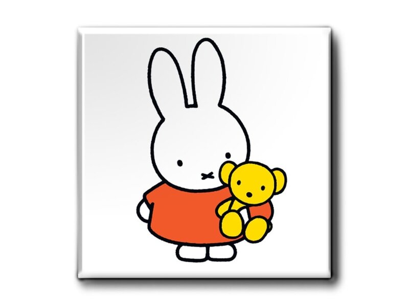 Aimants, lot de 3, Miffy à la maison