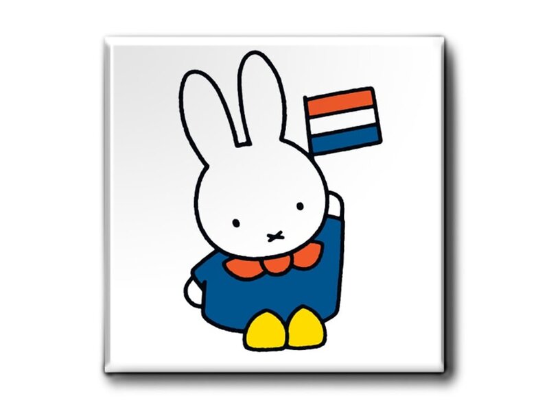 Aimants pour réfrigérateur, lot de 3, Miffy en vacances
