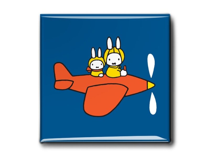 Aimants pour réfrigérateur, lot de 3, Miffy en vacances