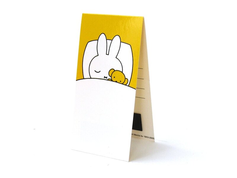 3er Set, magnetisches Lesezeichen, Miffy zu Hause