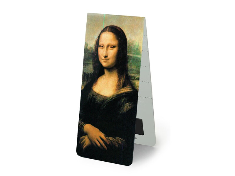 Juego de 3, marcapaginas magnético,Leonardo Da Vinci