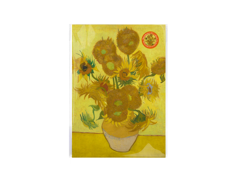 Reproducción, Mini A4, Vincent van Gogh, Girasoles