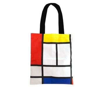 Baumwolltasche Luxe,  Mondriaan, Composition