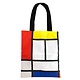 Sac en coton Luxe,Mondriaan, Composition