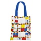 Bolsa de algodón Luxe, Mondriaan Victory Boogie Woogie