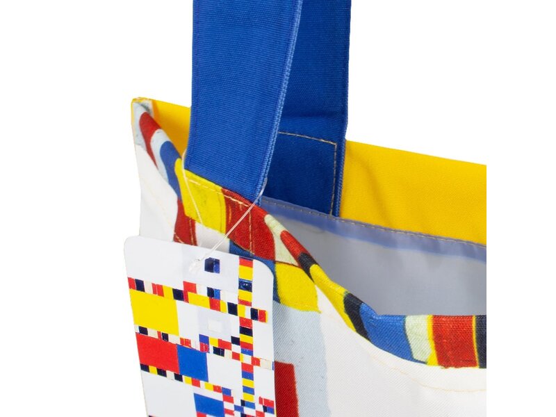 Baumwolltasche Luxe,  Mondrian Victory Boogie Woogie